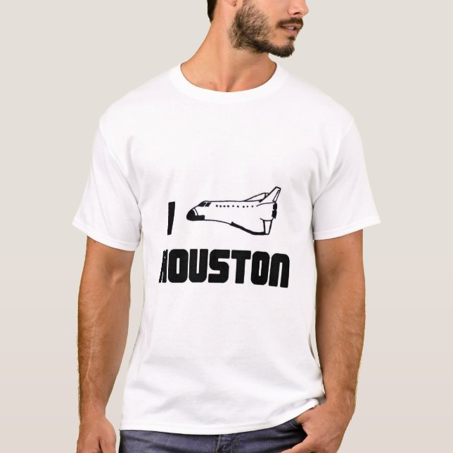 I love Houston T-Shirt (Front)