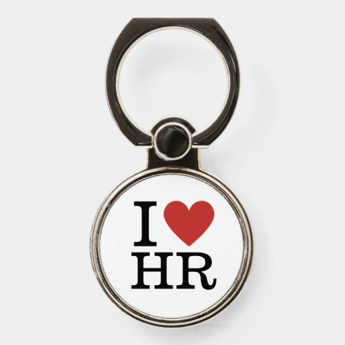 I ️ Love HR _ HR Dept _  Phone Ring Stand