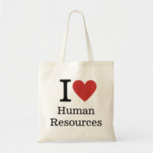 I ❤️ Love HR - Human Resources Tote Bag