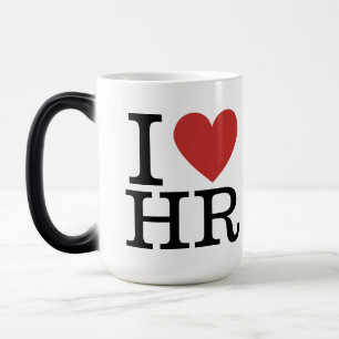 I ❤️ Love HR Morphing Mug - For HR Dept. Staff