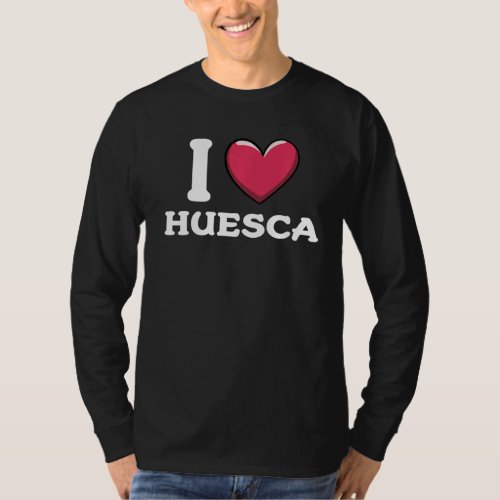 I Love Huesca Spain Premium T_Shirt