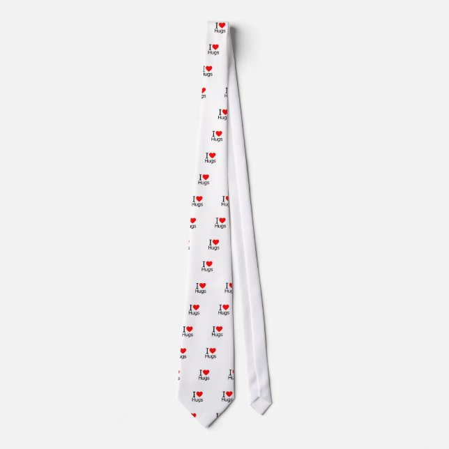 I Love Hugs Tie (Front)