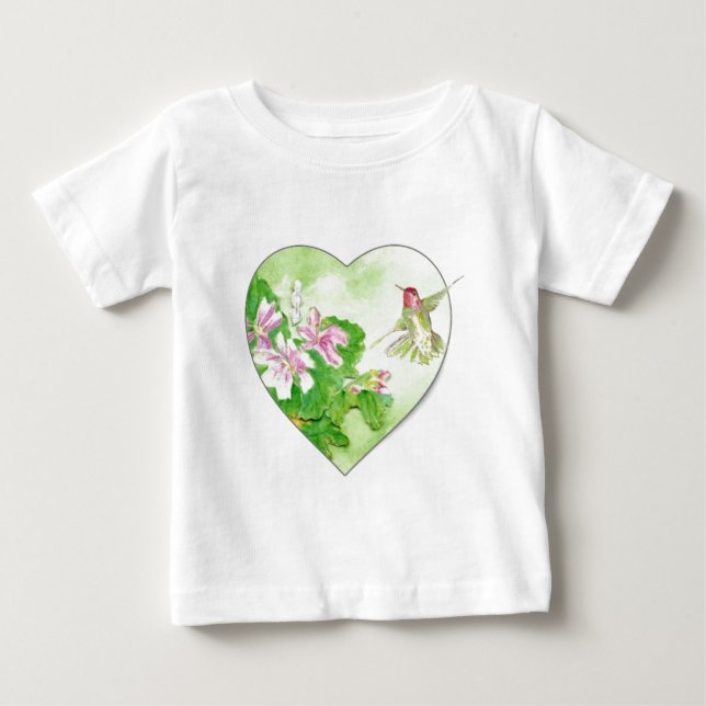 I love Hummingbirds, Bird Collection Baby T-Shirt (Front)