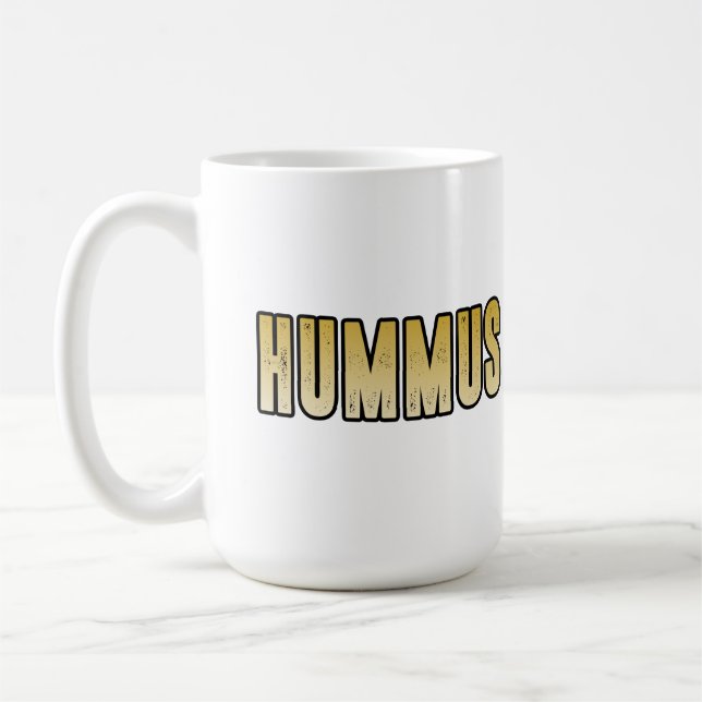 I love hummus coffee mug (Left)
