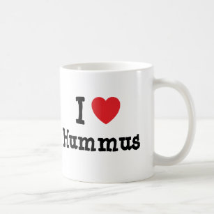 I love Hummus heart T-Shirt Coffee Mug