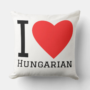 I love hungarian throw pillow