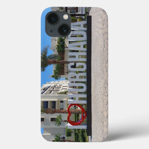 I love Hurghada Egypt Vacation Souvenir Photo iPhone 13 Case