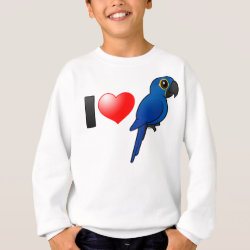 Customizable I Love Hyacinth Macaws Kids' American Apparel Organic T-Shirt