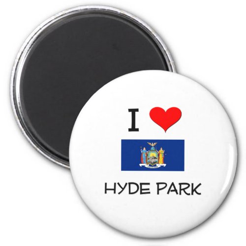 I Love Hyde Park New York Magnet