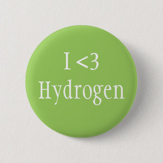 I Love Hydrogen Button