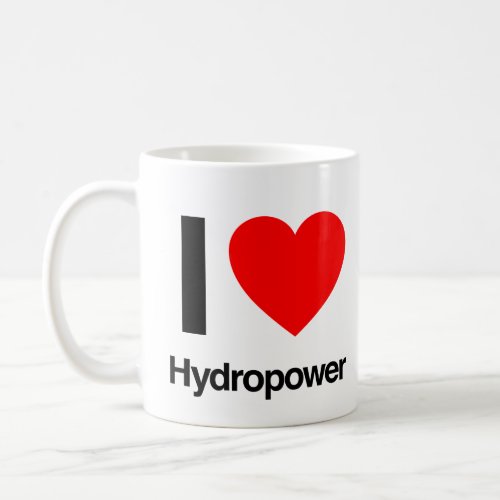 I Love Hydropower Coffee Mug