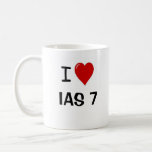 I Love IAS 7 Cash Flow Statements Accounting Quote Coffee Mug