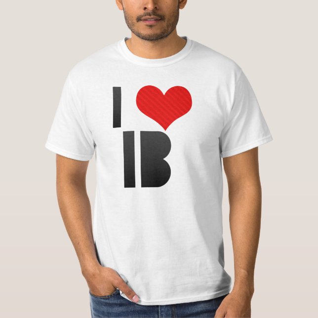 I Love IB T-Shirt (Front)