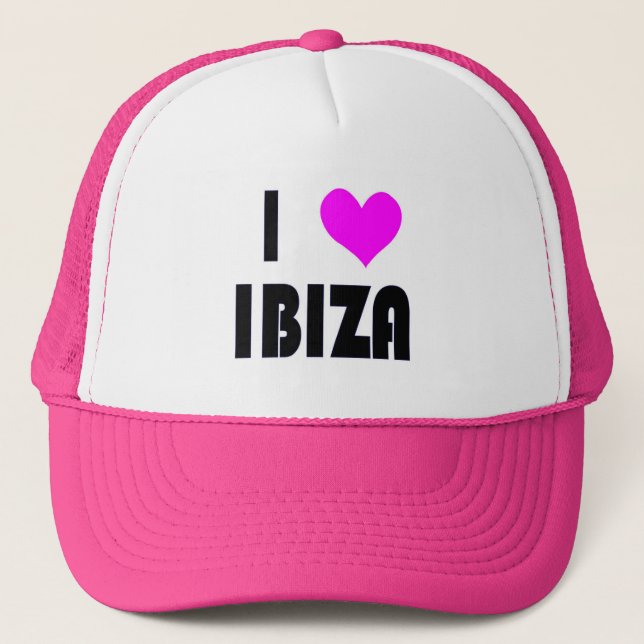 I Love Ibiza hat (Front)