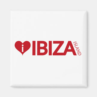 i Love Ibiza Island Original Authentic souvenirs. Magnet