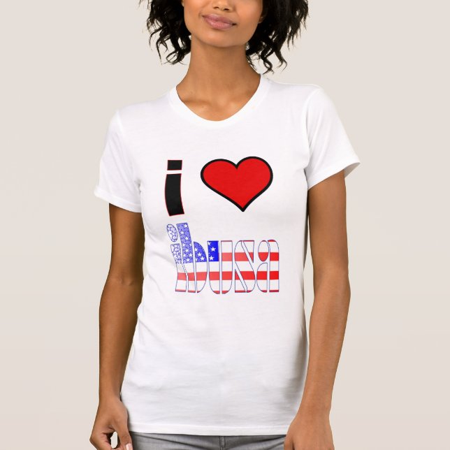 I love Ibusa T-Shirt (Front)