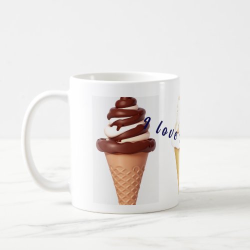 I love Ice Cream Coffee Mug