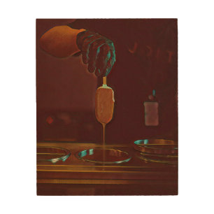 I love ice cream popsicle wood wall art