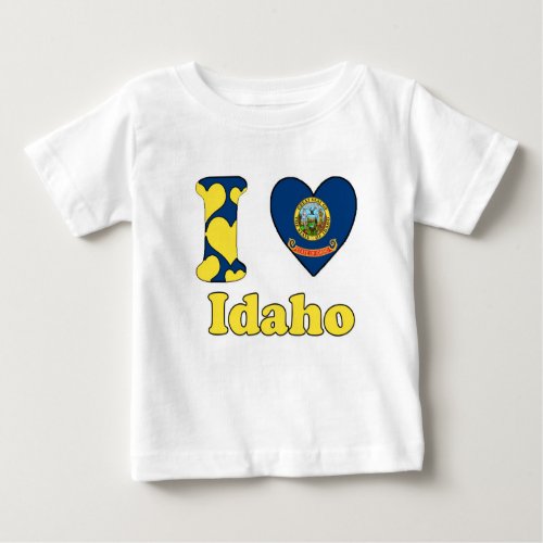 I love Idaho Baby T_Shirt