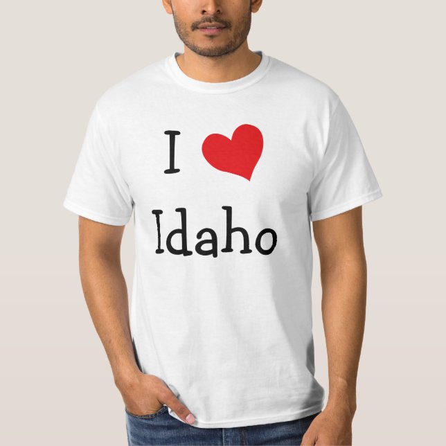 I Love Idaho T-Shirt (Front)