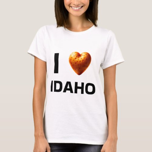 I Love Idaho T_Shirt