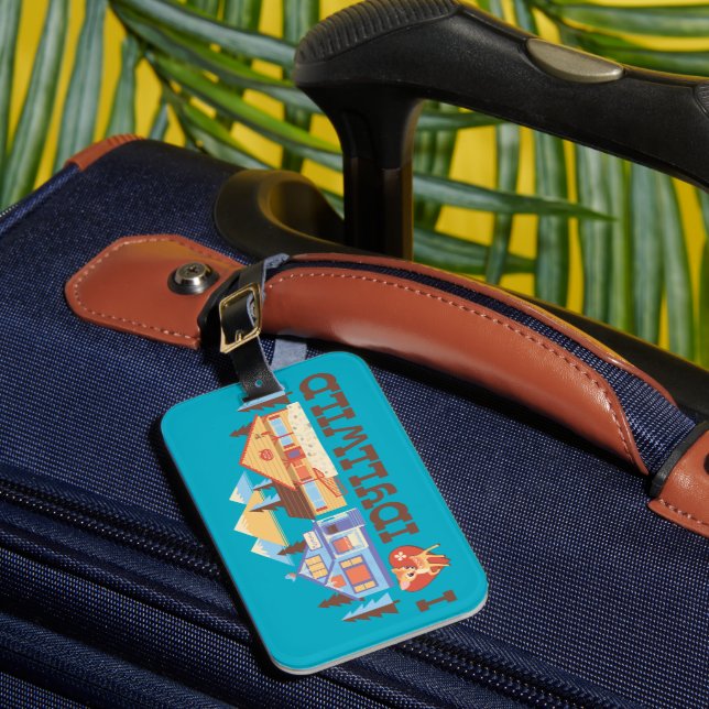 I Love Idyllwild  Luggage Tag (Front Insitu 1)