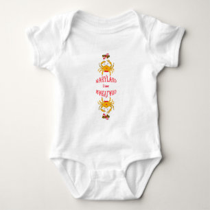 I love in Maryland Baby Bodysuit