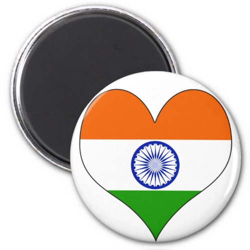 I Love India Magnet