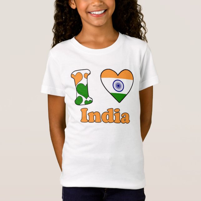I love India T-Shirt (Front)