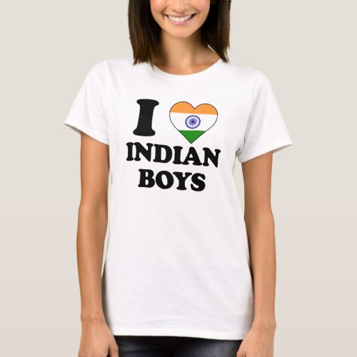 I love Indian Boys T_Shirt