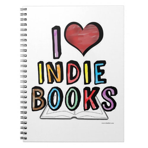 I Love Indie Books Cool Authors Design