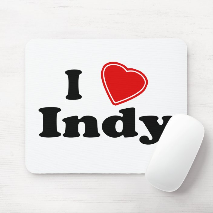 I Love Indy Mousepad