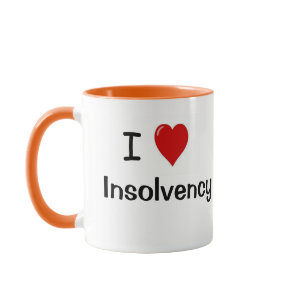 I Love Insolvency Practitioner Administrator Quote Mug