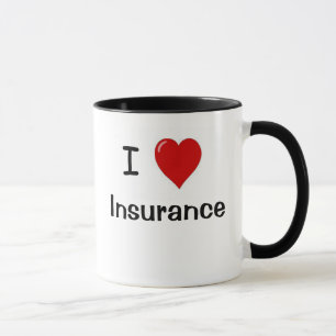 I Love Insurance - I Heart Insurance Mug