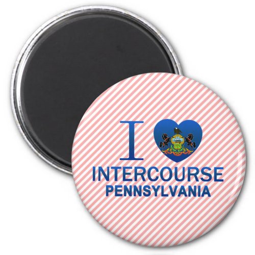 I Love Intercourse PA Magnet