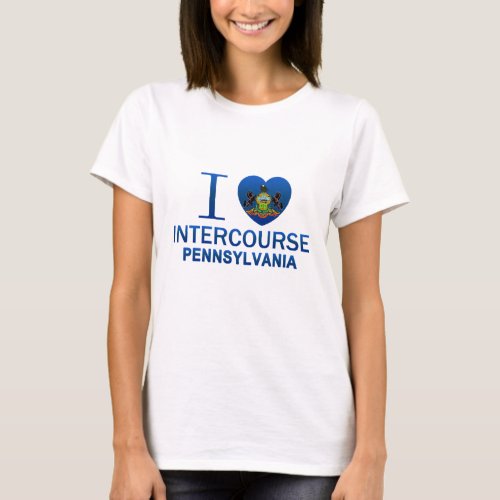 I Love Intercourse PA T_Shirt