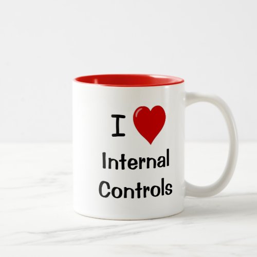 I Love Internal Controls Office Mug