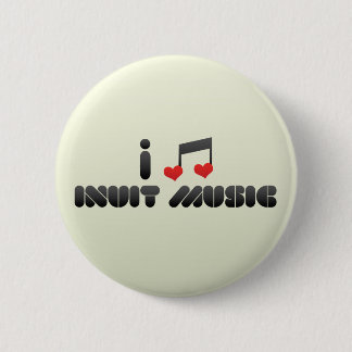 I Love Inuit Music Button