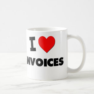 I Love Invoices Coffee Mug