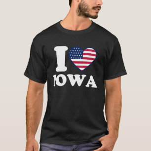 I love Iowa I heart Iowa T-Shirt