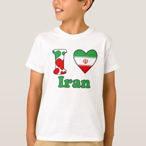 I love Iran T_Shirt