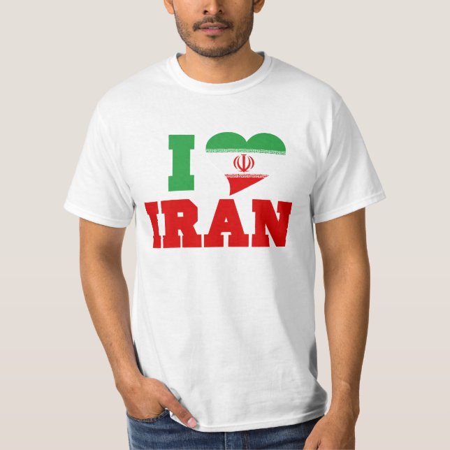 I Love Iran T-Shirt (Front)