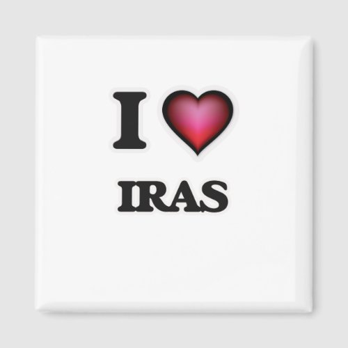 I Love Iras Magnet