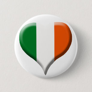 I Love Ireland Button