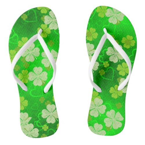 I Love Ireland Flip Flops