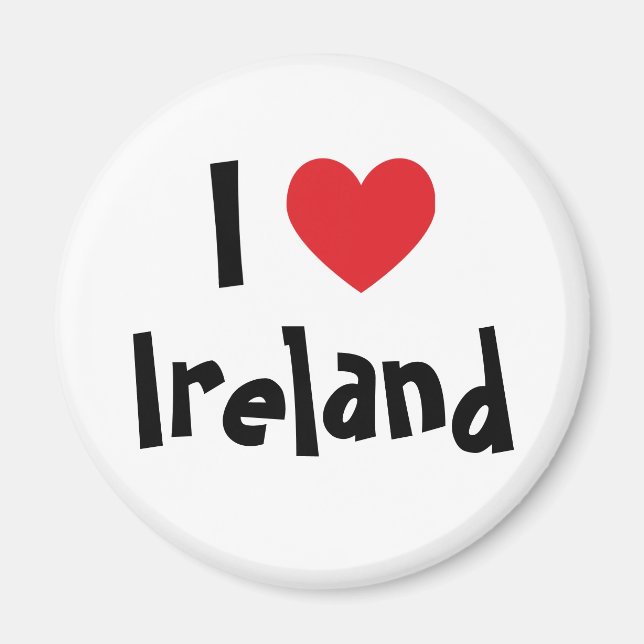I Love Ireland Magnet (Front)