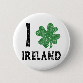 I Love Ireland Pinback Button