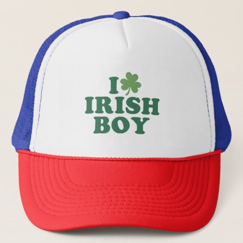 I love irish boy trucker hat