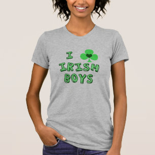 i love irish boys t-shirt
