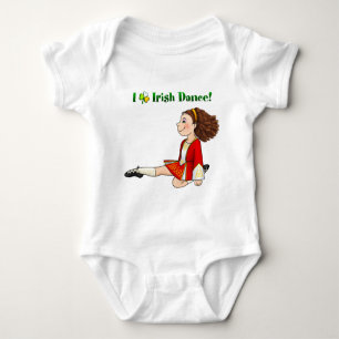 I love Irish dance Baby Bodysuit